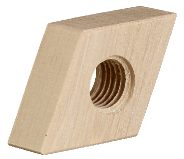 Holz Rautemutter 35mm