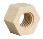 Holz Sechskantmutter SW24 H15