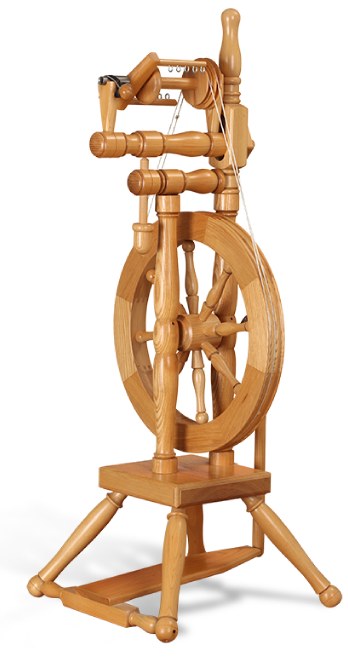 Spinnrad-vorgestellt